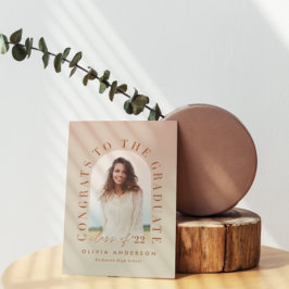 Graduação geométrica moderna de tipografia fotográ