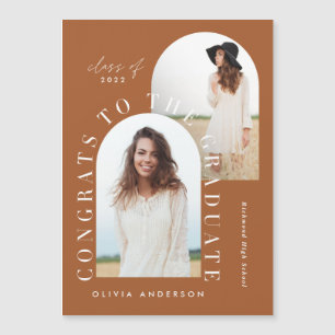 Graduação geométrica multiarco fotográfico moderna