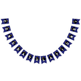 Graduação Gradua Bandeiras Azuis