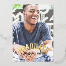 Graduação Masculina Moderna Personalizada