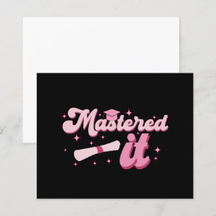 Graduação MBA de Mestrados de Ti Mastered