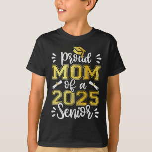 Graduação Orgulhosa Mãe De Uma Camisa De Mais velh