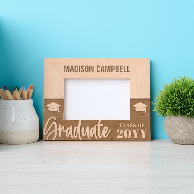 Graduação Personalizada da Tipografia do Formando  (Front)