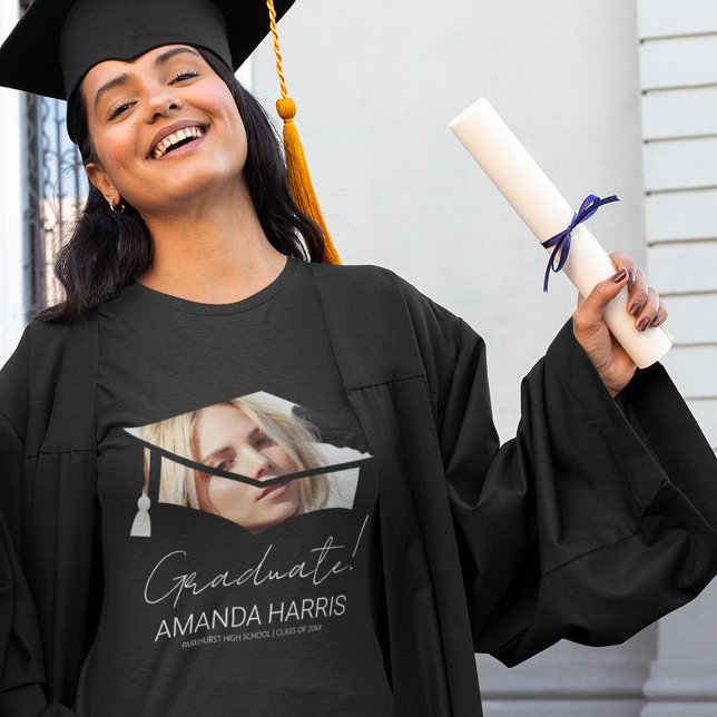 Graduado | T-Shirt com Foto (Criador carregado)