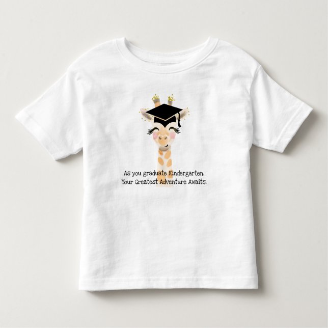 Graduando t-Shirt Giraffe Jersey (Frente)