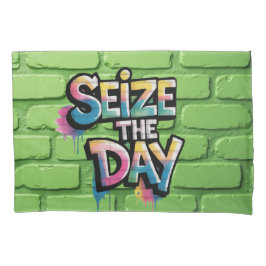 Graffiti Colorful Text Saying Seize The Day