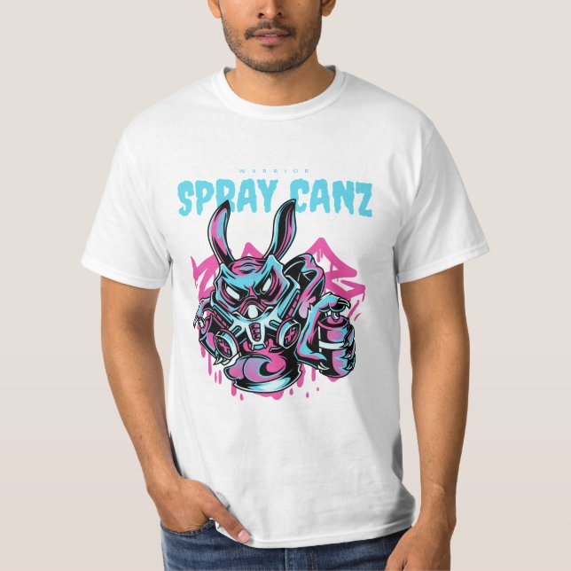 Graffiti Spray T-shirts (Frente)