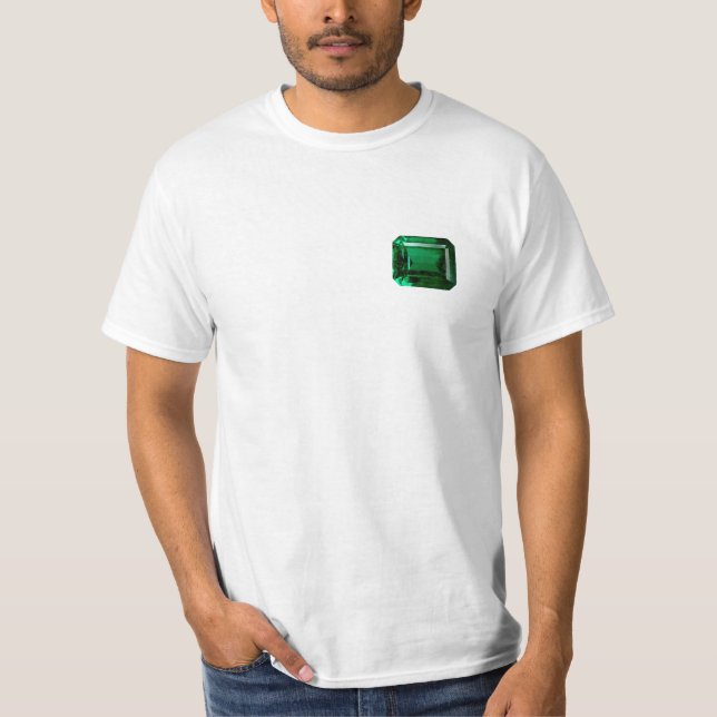 Gráfico Birthstone Emerald May T-Shirt (Frente)