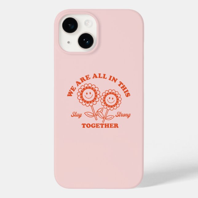 Gráfico da Flor Retro Feliz (Verso)