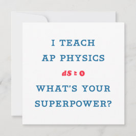 Gráfico da Superpotência do Professor de Física AP