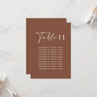 Gráfico de assentos da mesa de casamento moderna m