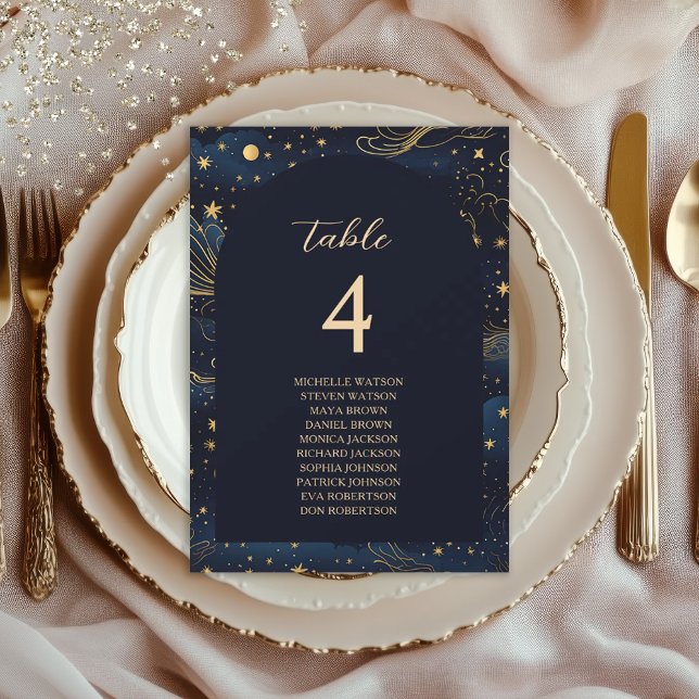 Gráfico de Assentos de Casamento Boho Celestial (Criador carregado)