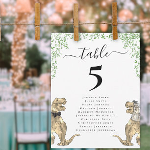 Gráfico de Assentos de Mesa de Casamento Temático