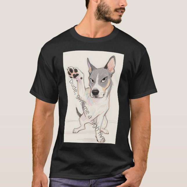 Gráfico de Cachorros - Camisa (Frente)