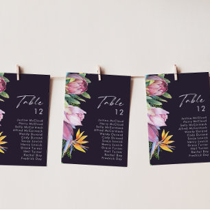 Gráfico de Números de Tabela Tropical Roxal Colo