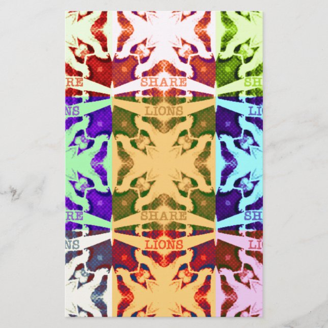 Gráfico de Pop de arte africano marcado (Frente)