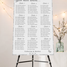 Gráfico de Sating Satin do White Faux