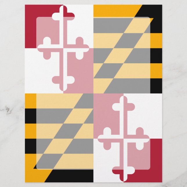 Gráfico de Sinalizador de Maryland (Frente)