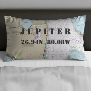 Gráfico náutico Latitude Longitude Sul da Forida