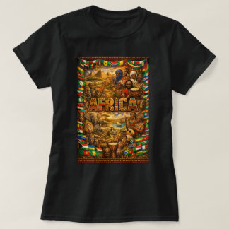 Gráficos de Camiseta ZOYNK África 0045389