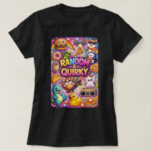 Gráficos de Camiseta ZOYNK Aleatórios e Excêntrico
