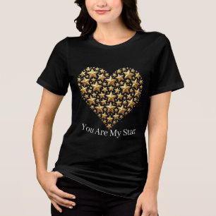 Gráficos de Luxo Amor Celestial para Camisetas