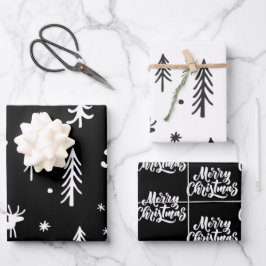 Gráficos de Natal Bonitos Padrão Simples