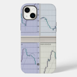 Gráficos do mercado de ações abertos em quatro jan