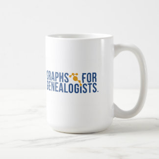 Gráficos para genealogistas caneca de café