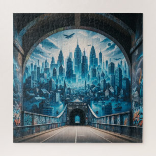 Grafite Art Jigsee Quebra-cabeça