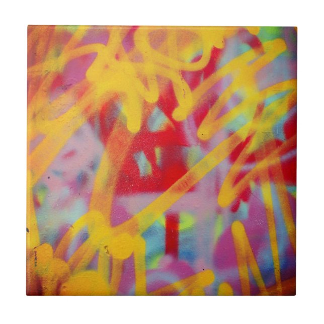 Grafite de Azulejo de cerâmica para arte na rua Am (Frente)