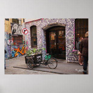 Grafite e Poster de bicicleta