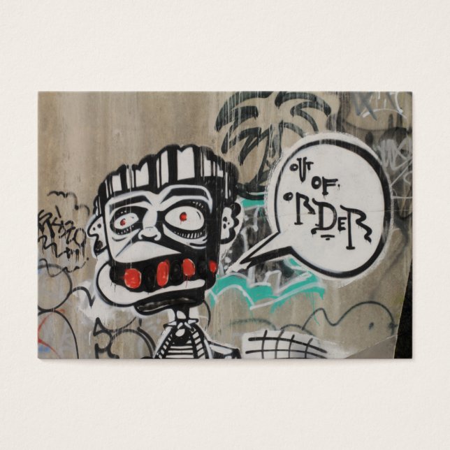 Grafite Fora De Ordem (Frente)