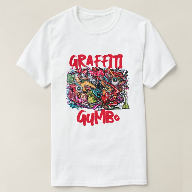 Grafite Gumbo T-Shirt (Frente do Design)