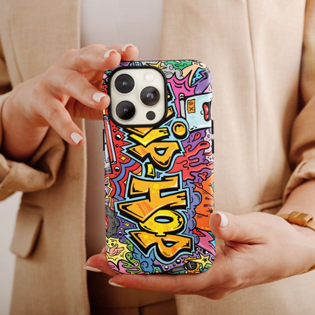 Grafite legal Hip Hop | iPhone 14 Case-Mate (Criador carregado)