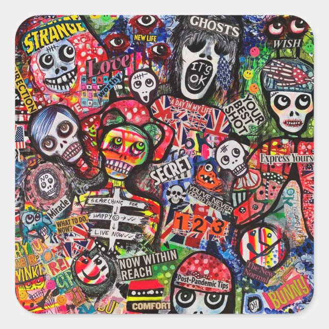 Grafite não se encaixa nos adesivos por Ray Dust (Frente)