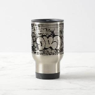 "Grafite NYC Caneca de viagem