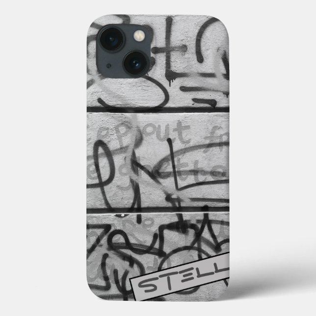 Grafite Urbano Estilo de Caixa de capas de iphone (Verso)