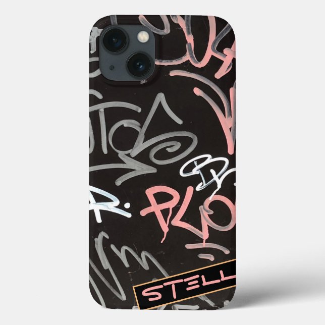Grafite Urbano Estilo de Caixa de capas de iphone (Verso)