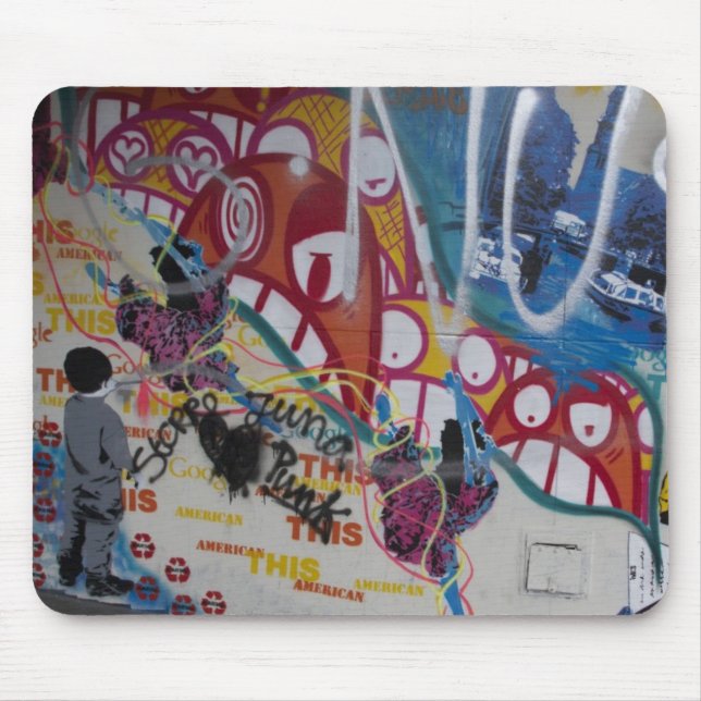 Grafites urbanos Mousepad (Frente)