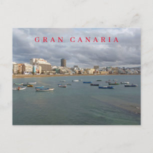Gran Canaria Las Canteras — cartão postal