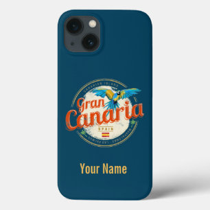 Gran Canaria Parrot Canary Islands Espanha Vintage