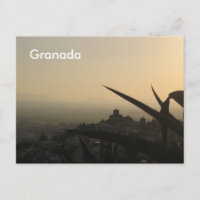 Granada, cartão postal Espana