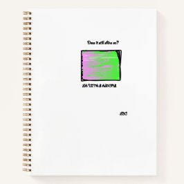 Grand cahier spirales - Motif diamand LBC