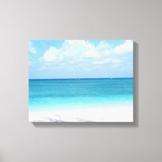 Grand Cayman Island Beach & Ocean Canvas (Frente)