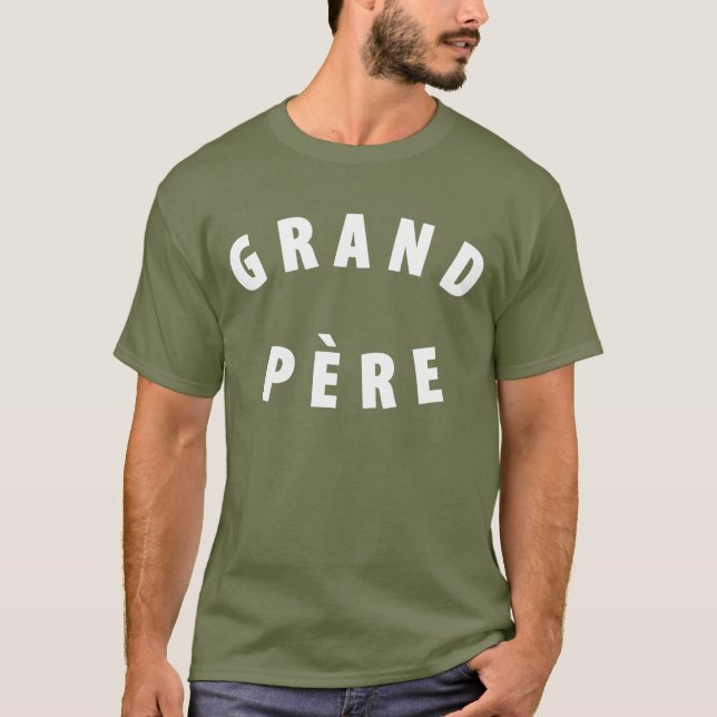 Grand-Père/Avô - Camiseta Clássica de Tee (Frente)