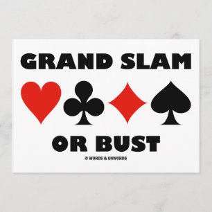 Grand Slam Ou Bust (Fatos De Cartão De Ponte)