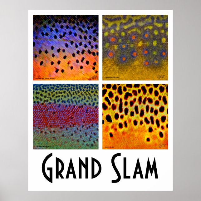 Grand Slam Trout Poster (Frente)