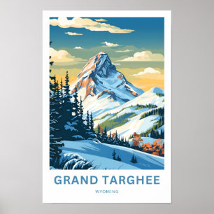 Grand Targhee Wyoming Viagem Impressão