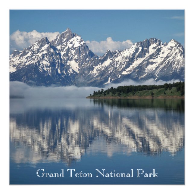 Grand Teton National Park Foto Impressão (Frente)